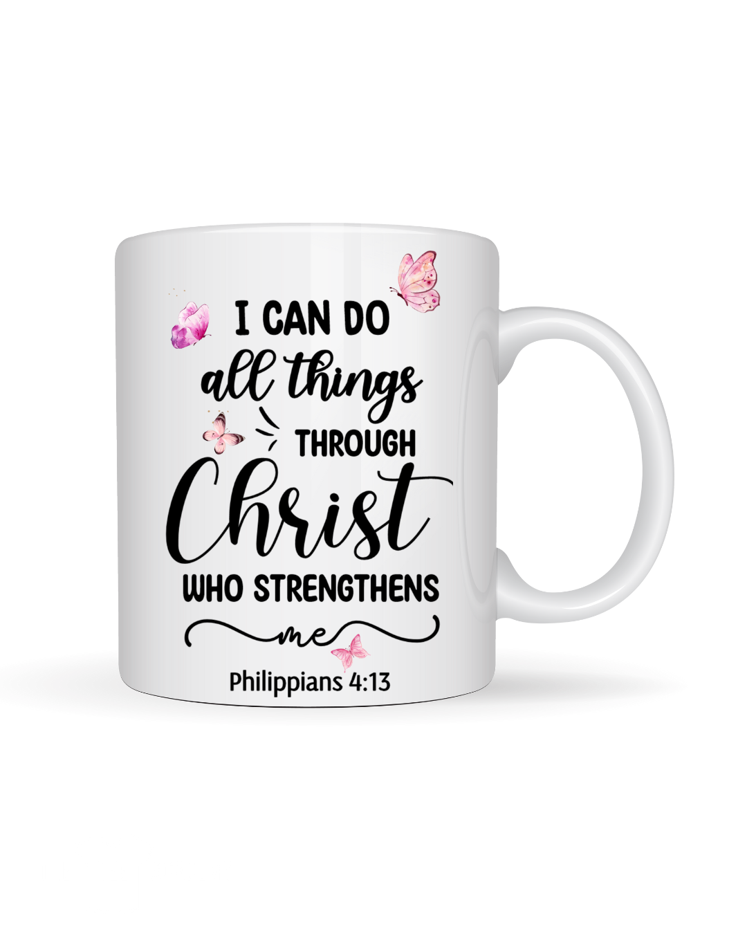 All Things Through Christ- UV DTF Decal