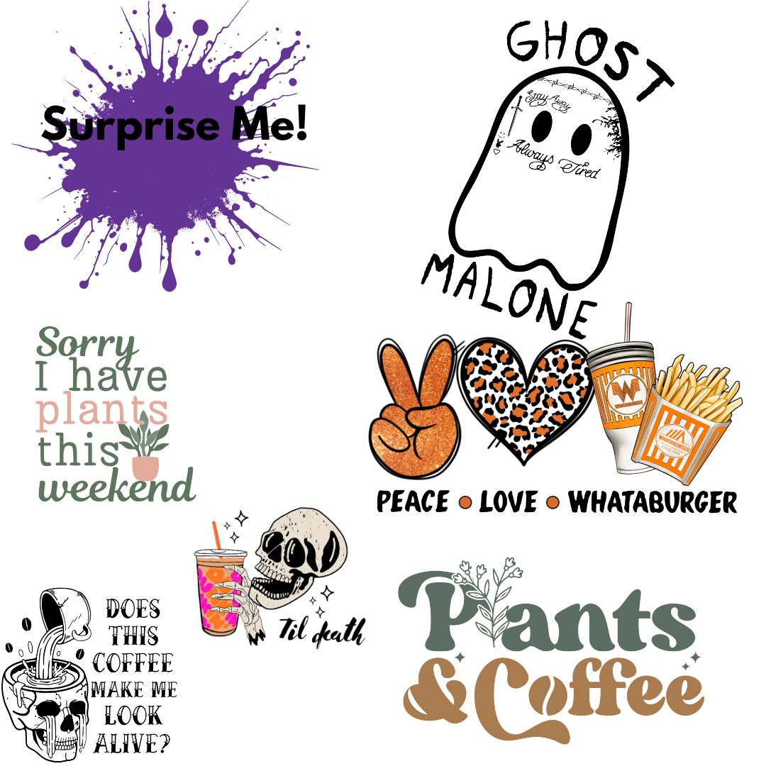 Mystery T-Shirt Deal - Cute T-shirts for women, T-shirts for men, Graphic Tees