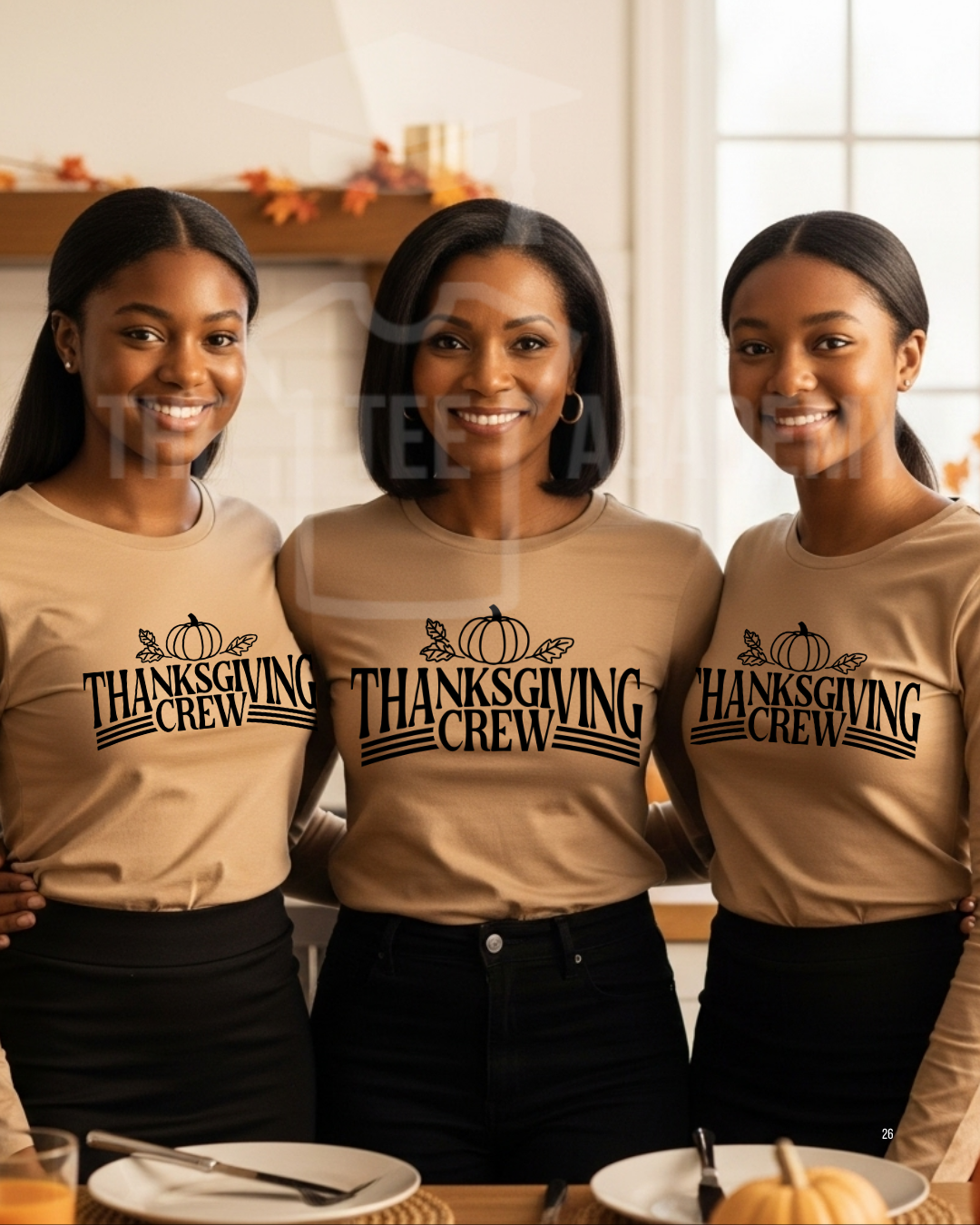 Thanksgiving Crew-Screen Print Transfer