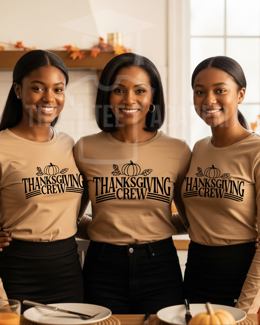 Thanksgiving Crew-Screen Print Transfer