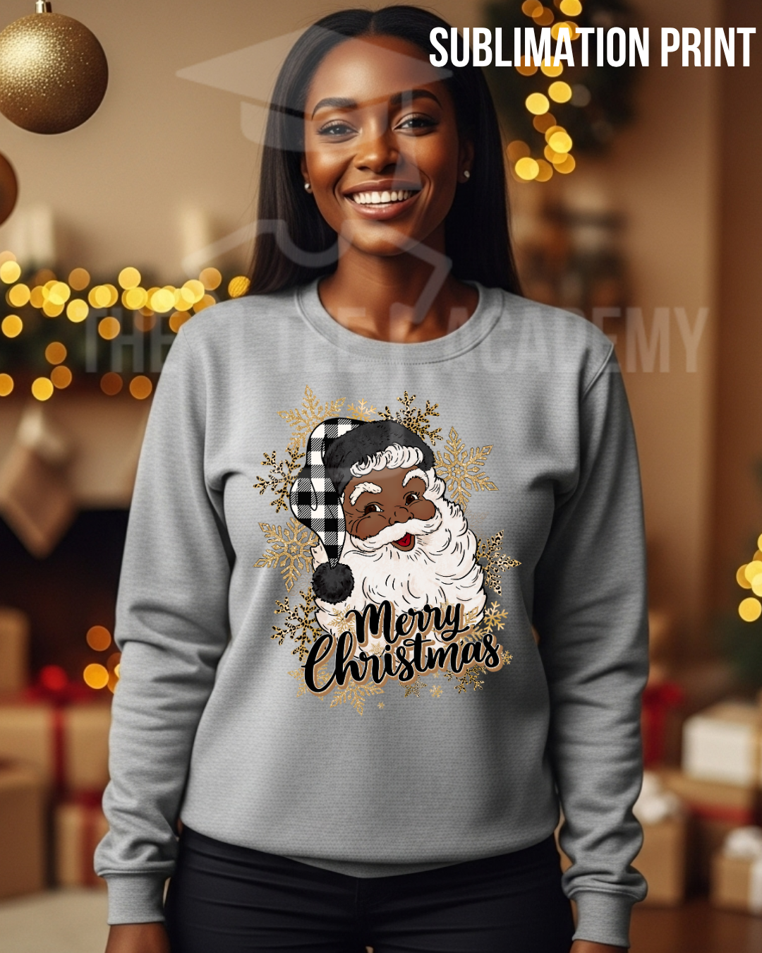 (SUBLIMATION) (Santa) Merry Christmas