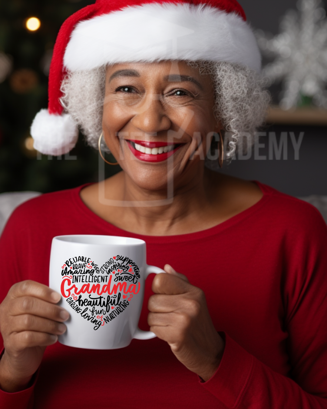 UV DTF Cup Decal - Grandma & Heart