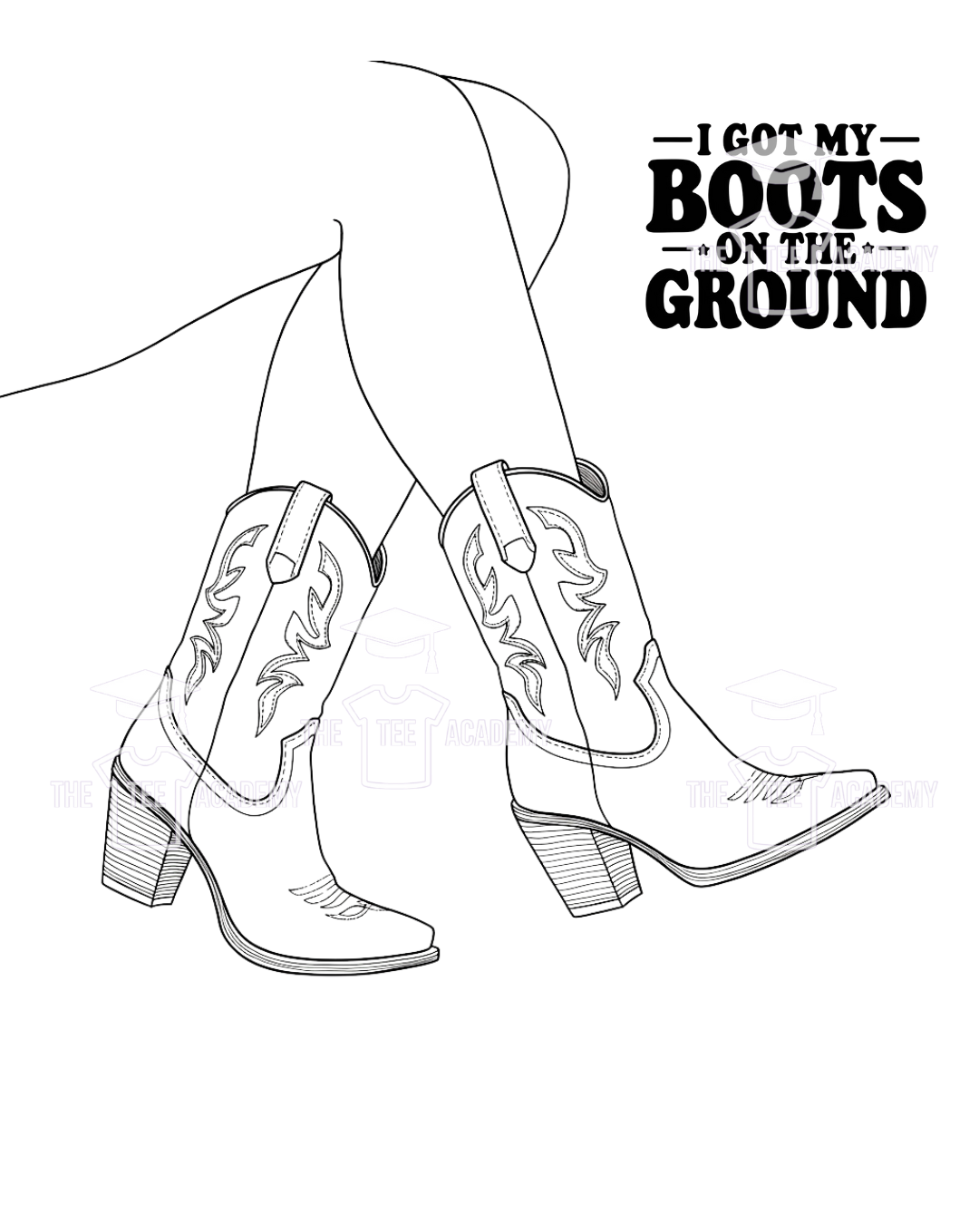 (Sketch) Boots on the Ground- SVG file