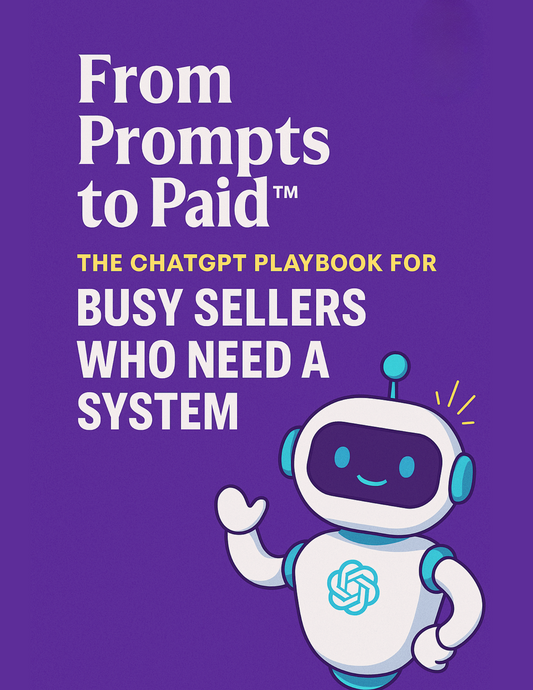 Chat GPT Guide For Busy Sellers