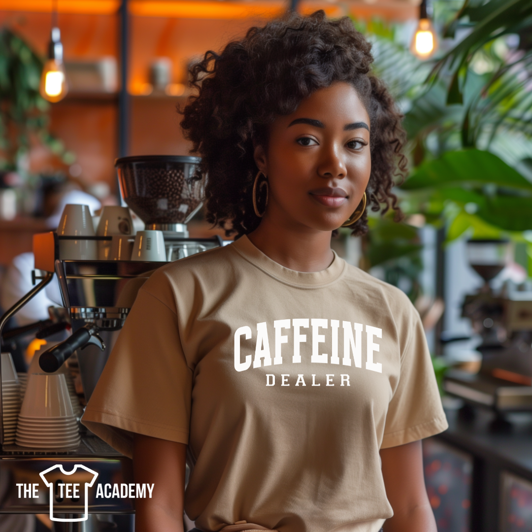 Caffeine Dealer - Screen Print Transfer