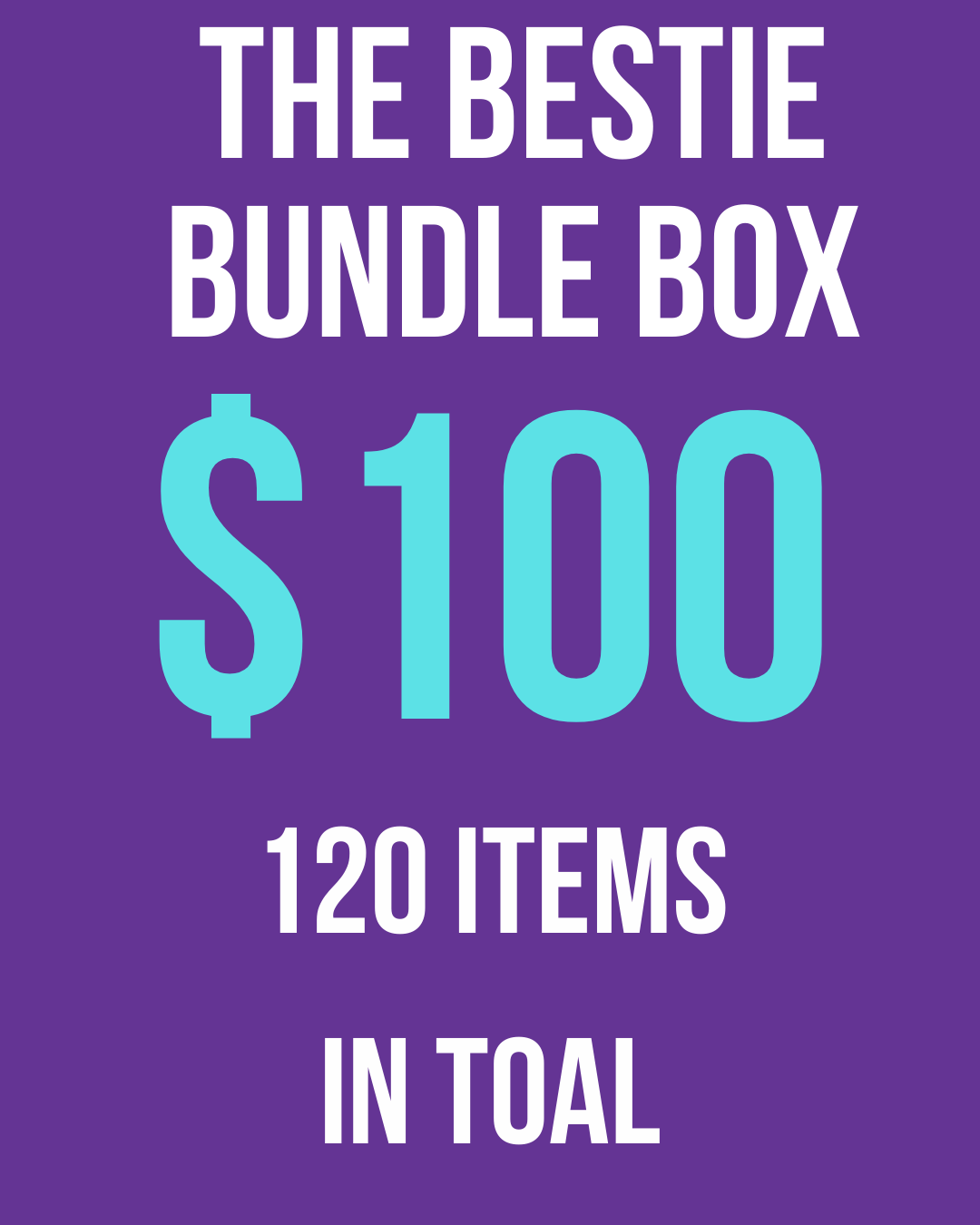 The Bestie Bundle Box 100.00