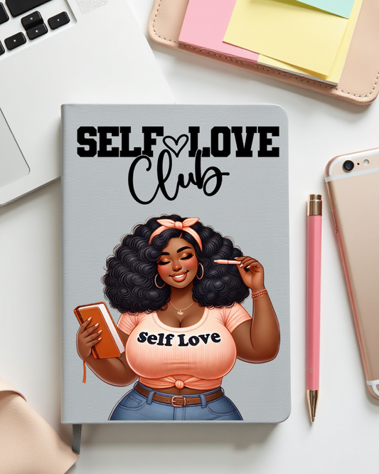 (Pre Order) UV DTF Planner Cover Decal- Self Love Club