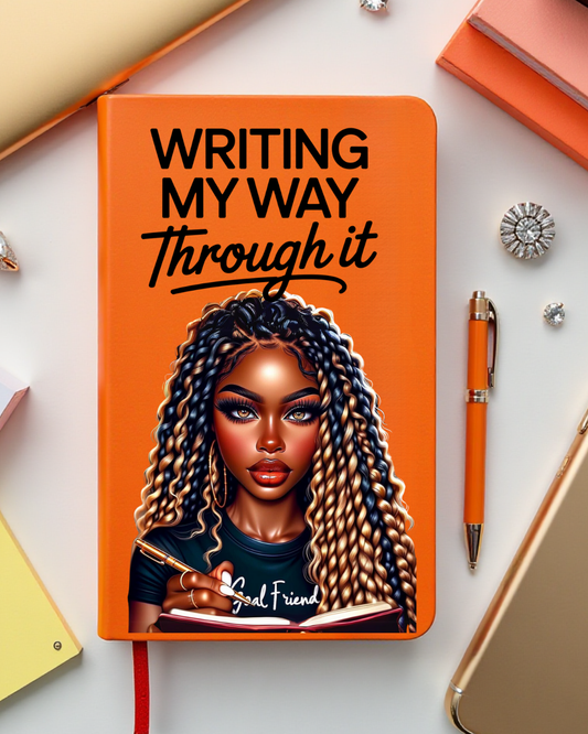 (Pre Order) UV DTF Planner Cover Decal- Writing My Way Through It