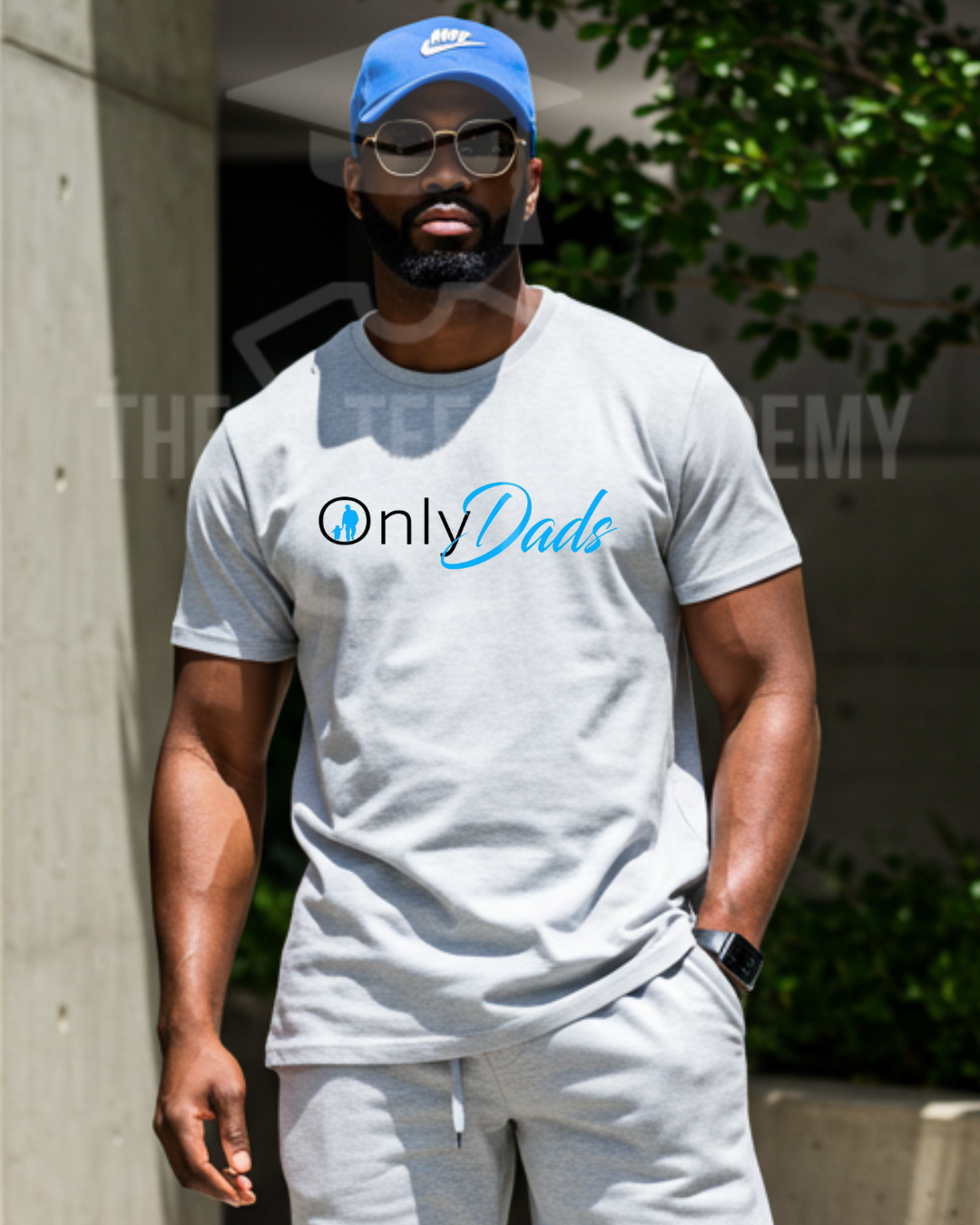 Only Dads -Matte Clear Film Screen Print Transfer