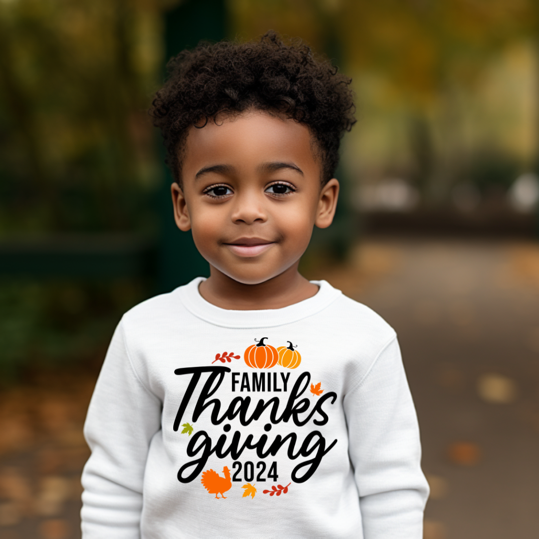 Thanksgiving 2024- Matte Clear Film Screen Print Transfer