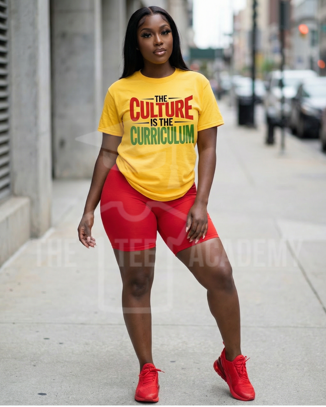 The Culture Is The Curriculum-Matte Clear Film Screen Print Transfer