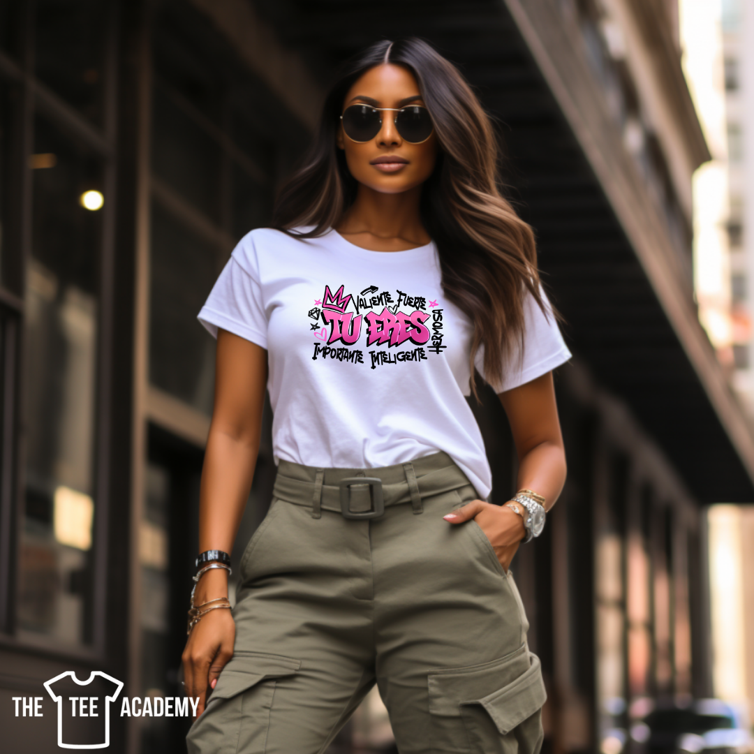 Tu Eres - Matte Clear Film Screen Print Transfer