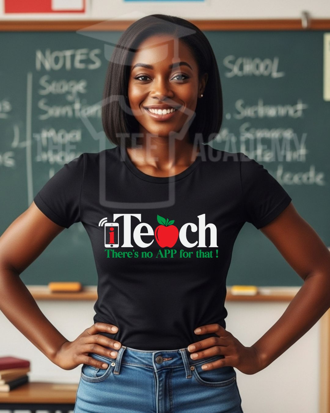 iTEACH-Matte Clear Film Screen Print Transfer