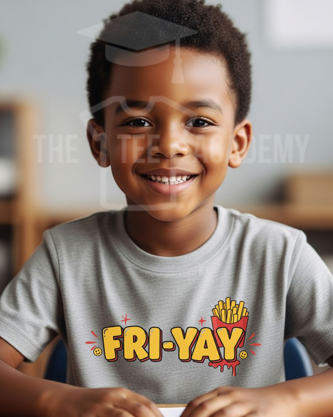 Fri-Yay- Matte Clear Film Screen Print Transfer