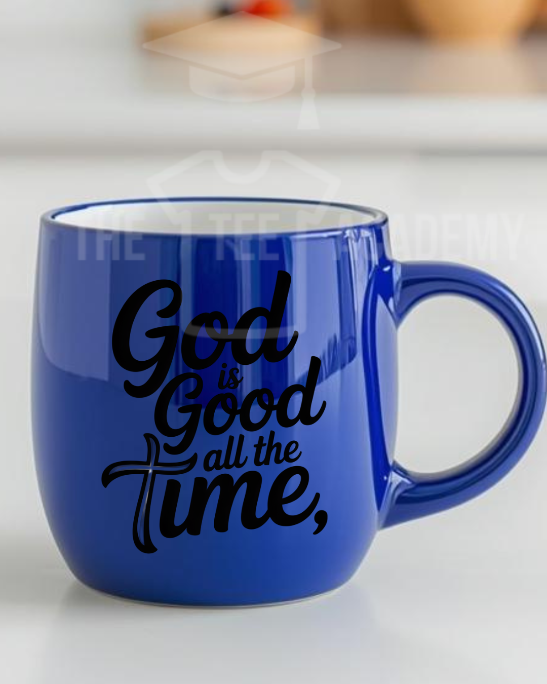 UV DTF Cup Decal - God Is Good All The Time -NEW