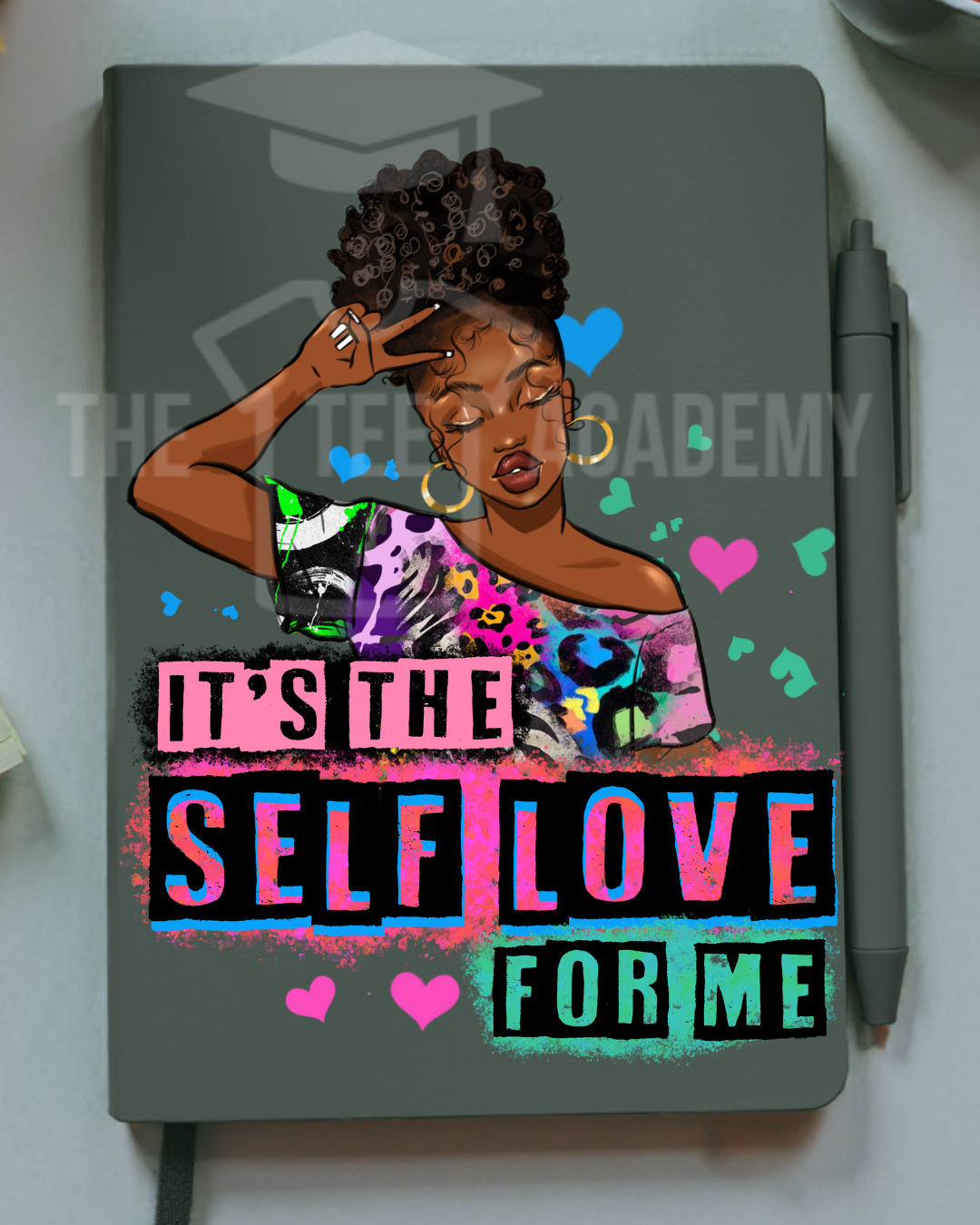 UV DTF Planner Cover Decal- It's The Self Love For Me -NEW