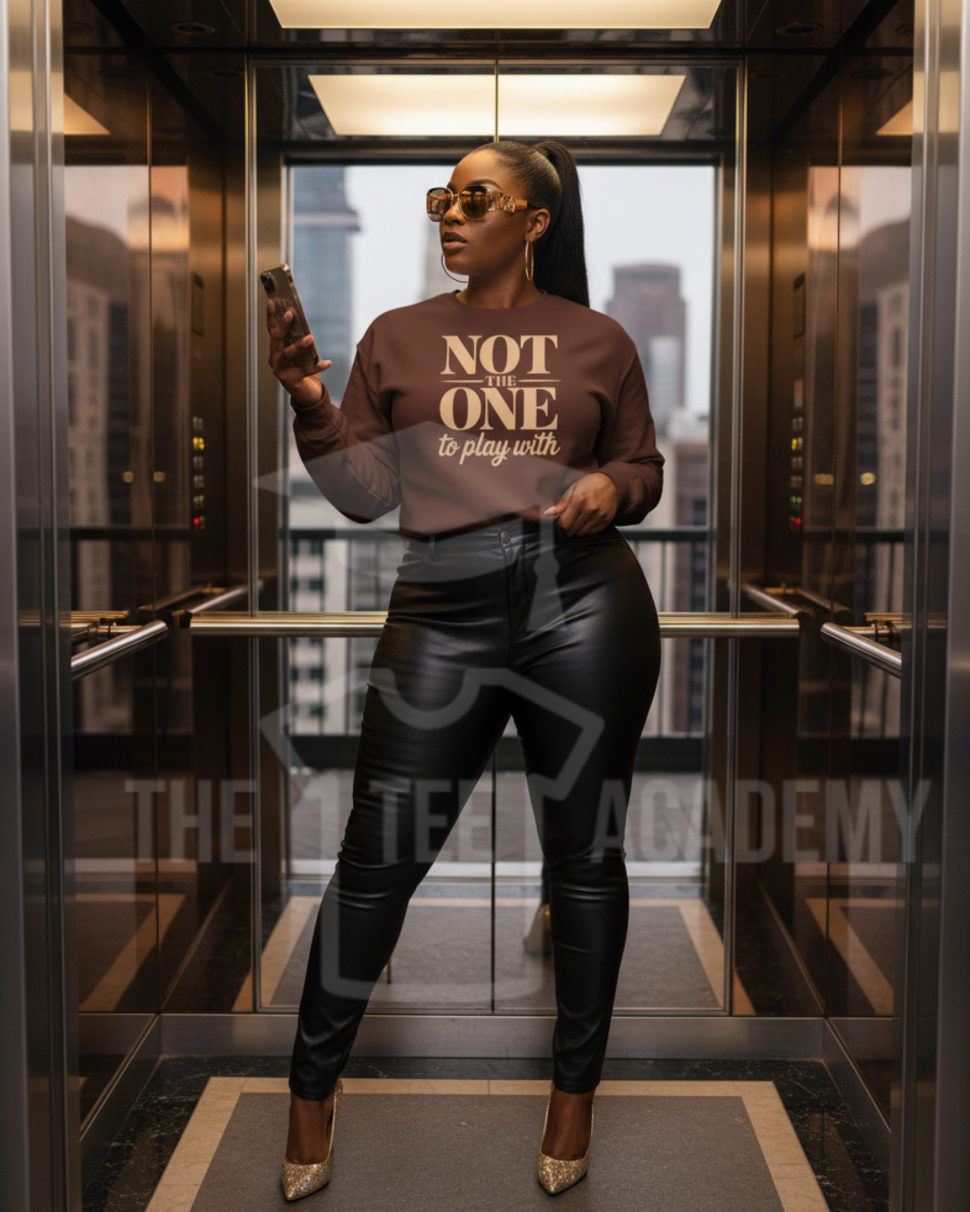 Not The One- Screen Print Transfer