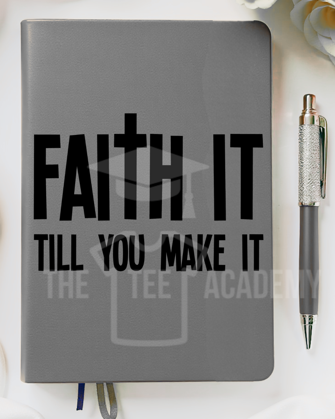 UV DTF Sticker Decal- Faith It Til You Make It -NEW