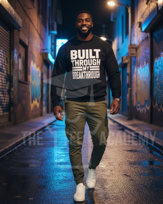 Built Through My Breakthrough- Screen Print Transfer -NEW