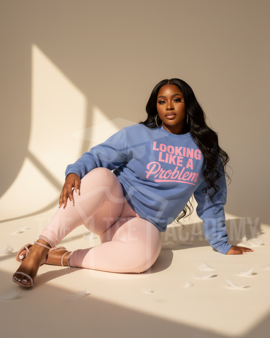 Looking Like A Problem- Screen Print Transfer -NEW