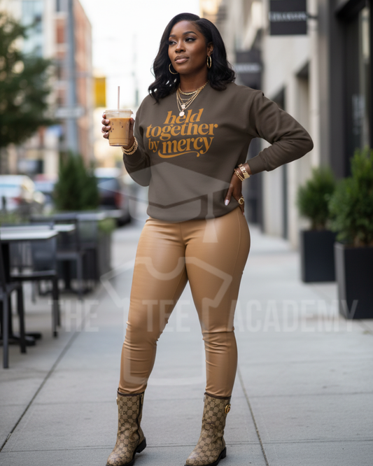 Held Together By Mercy- Screen Print Transfer -NEW