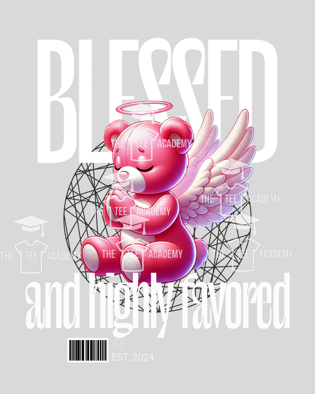 Blessed and Highly Favored-SVG file