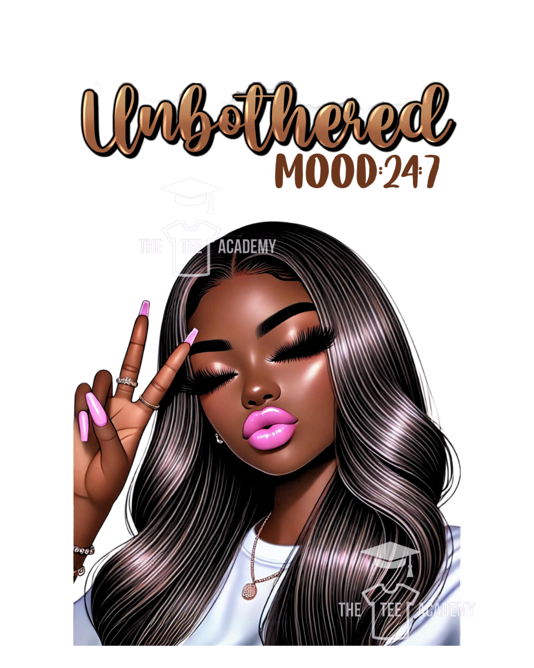 Mood: Unbothered- SVG File