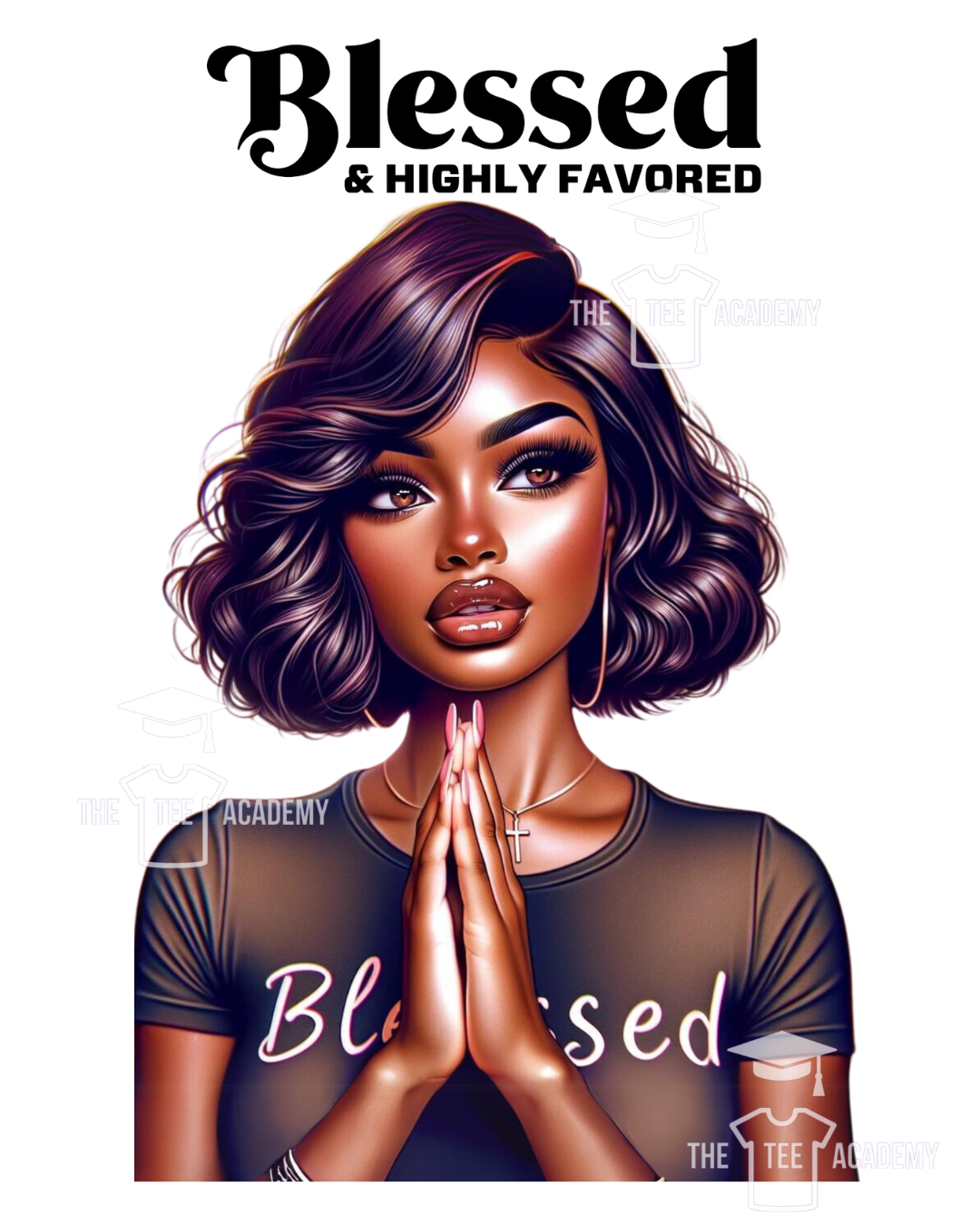 Blessed & Highly Favored- SVG File