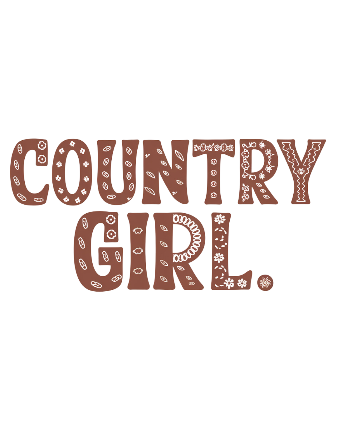 Country Girl- SVG File