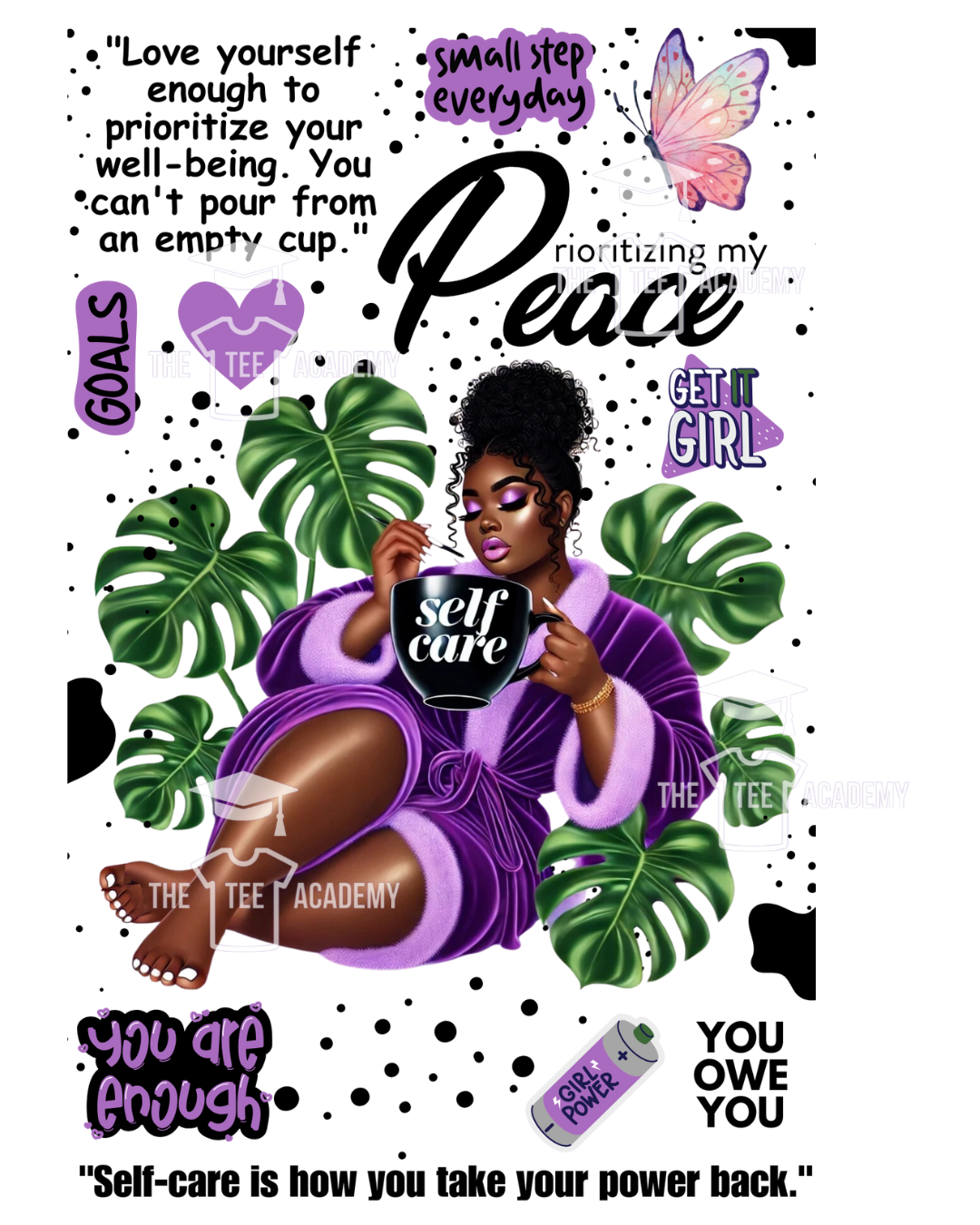 Goals and Selfcare babe- SVG File