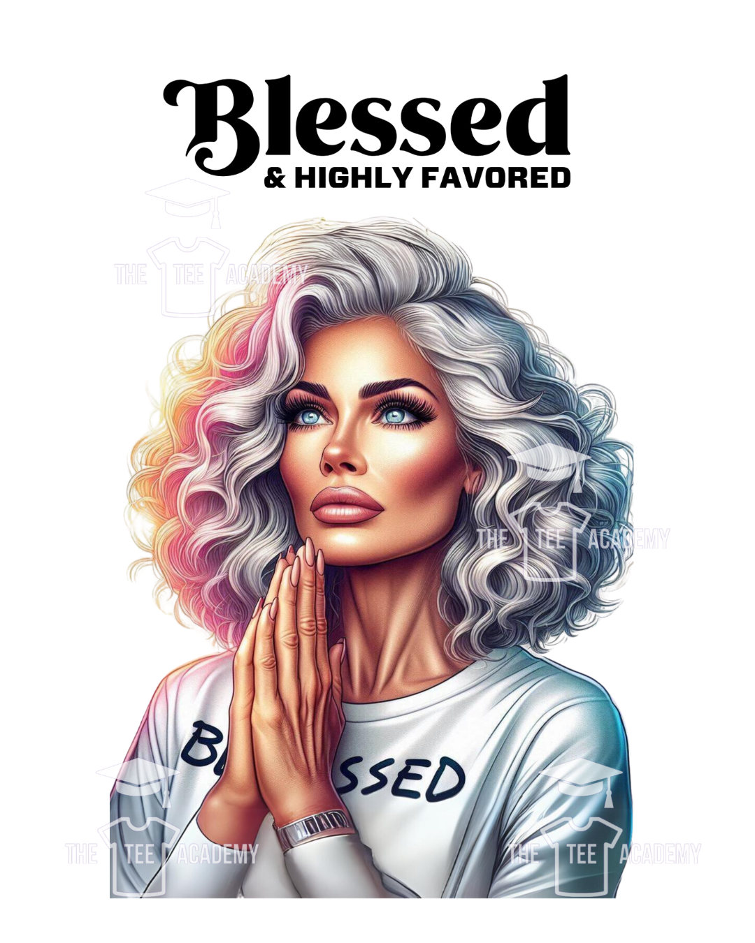 (Mature) Blessed & Highly Favored- SVG File