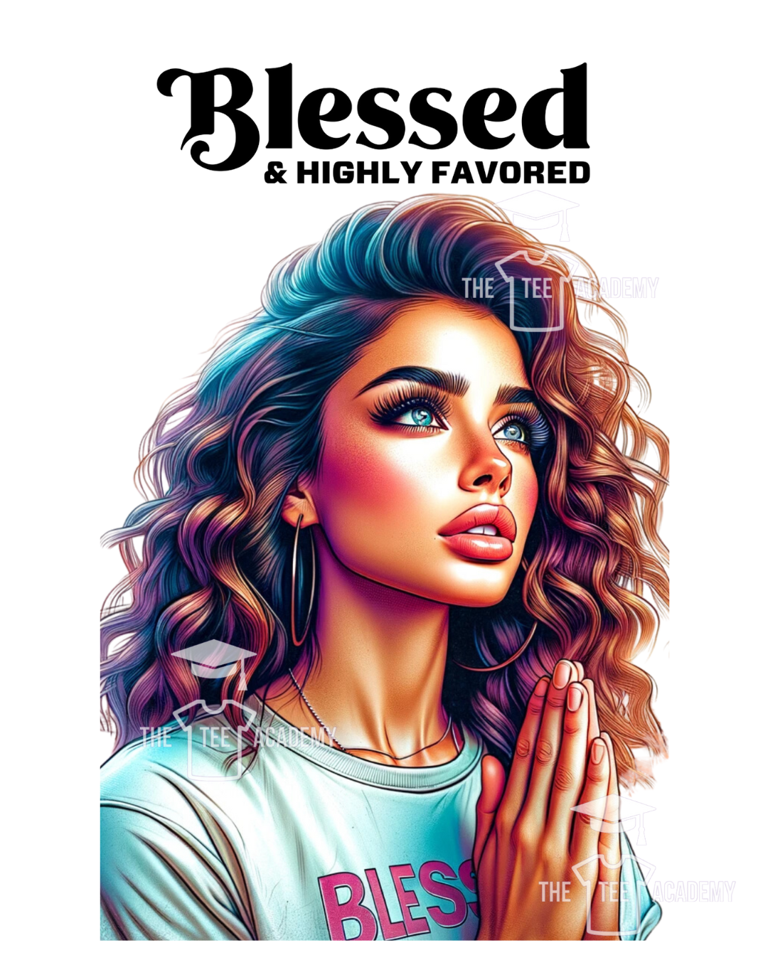 Blessed & Highly Favored- SVG File