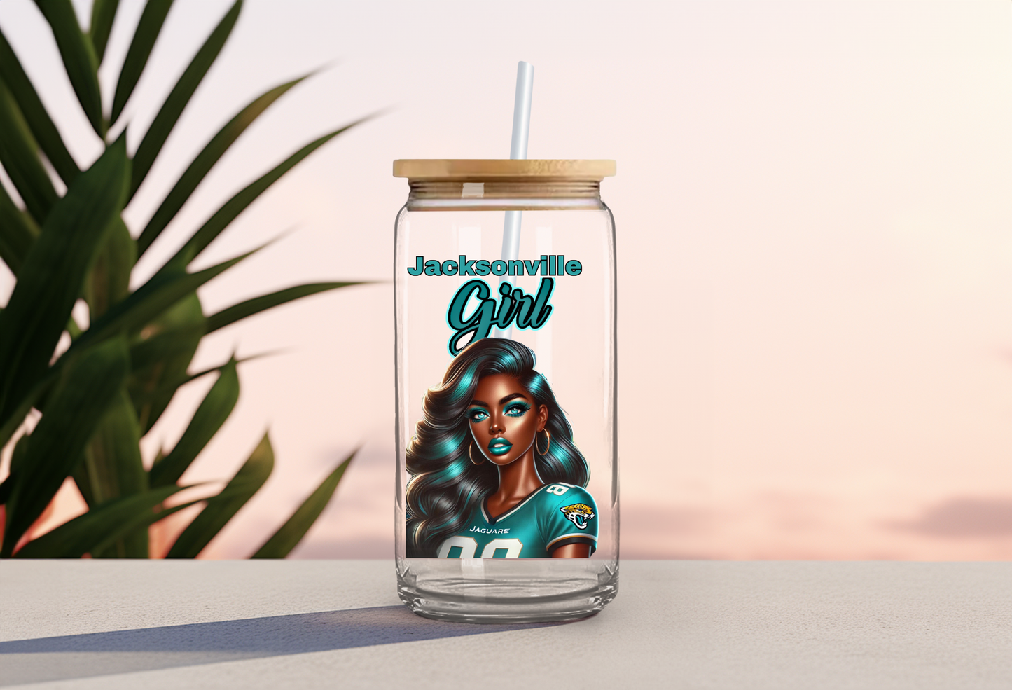UV DTF Cup Decal- Jacksonville Girl