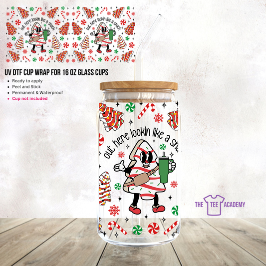 (Pre Order) UV DTF Cup Wrap - Looking Like A Snack