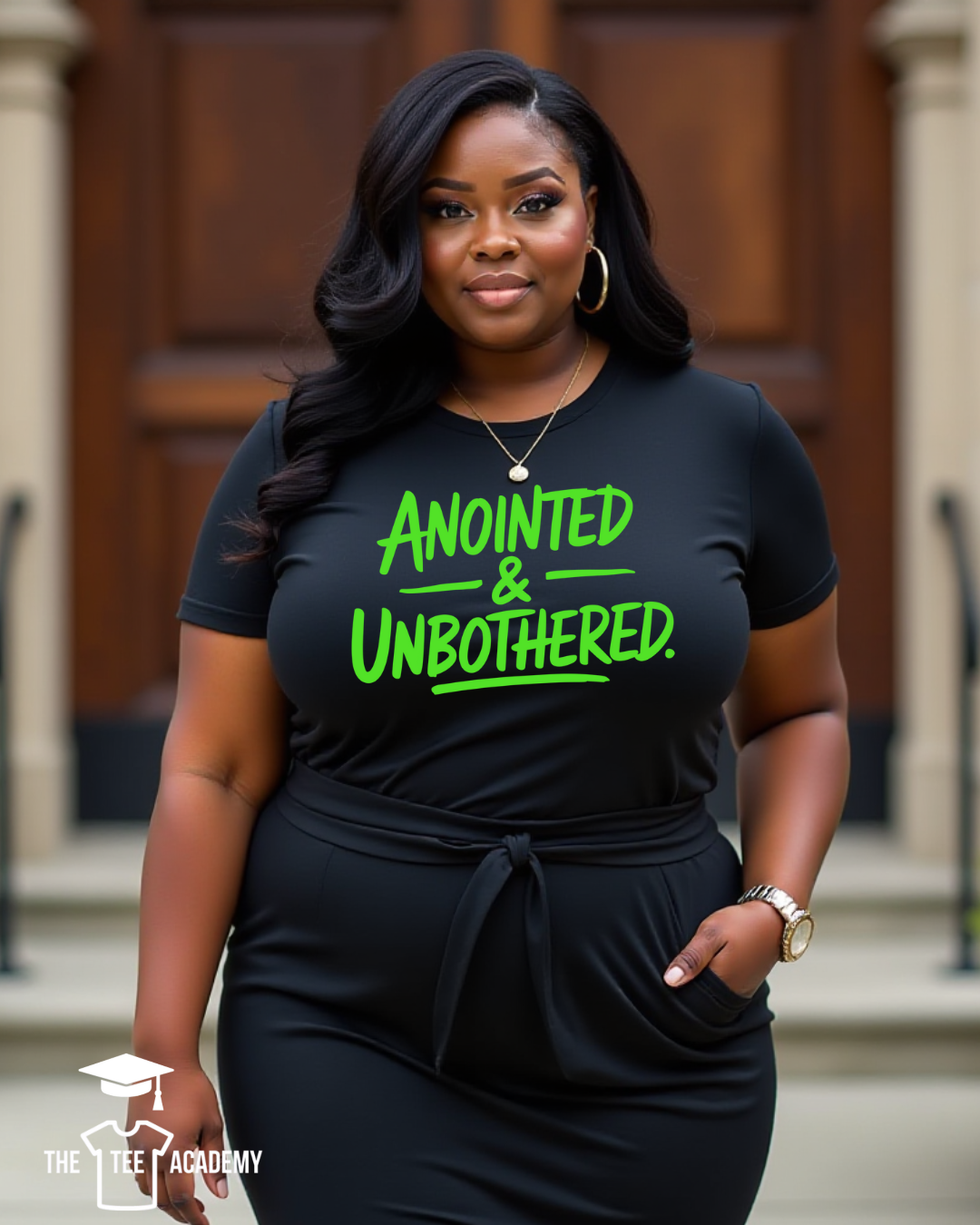 Anointed & Unbothered- Screen Print Transfer