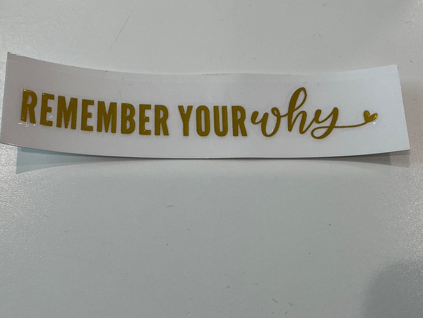 Gold Foil UV DTF Stickers
