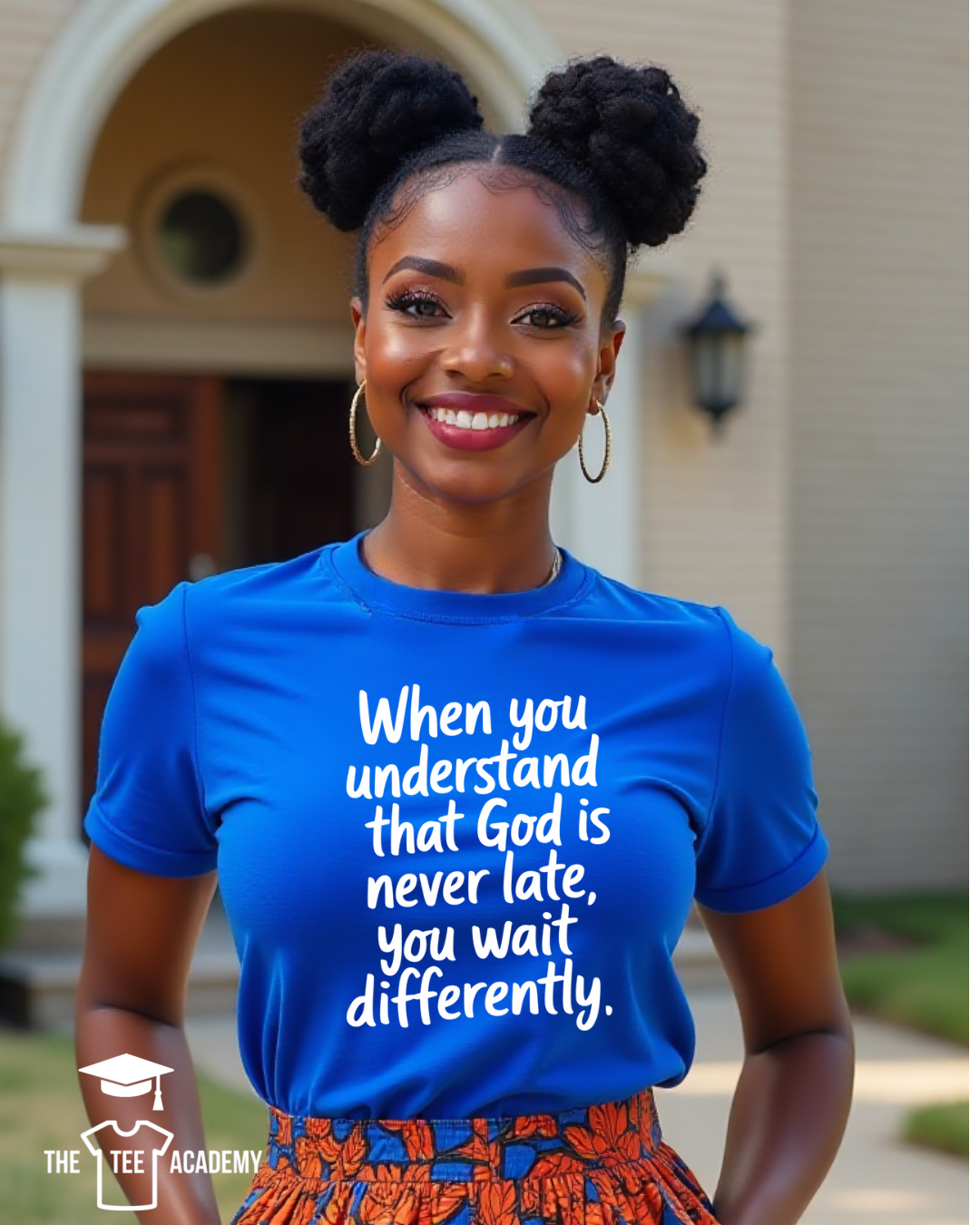 You Wait Differently- Screen Print Transfer