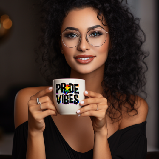 Pride Vibes- UV DTF Cup Decal