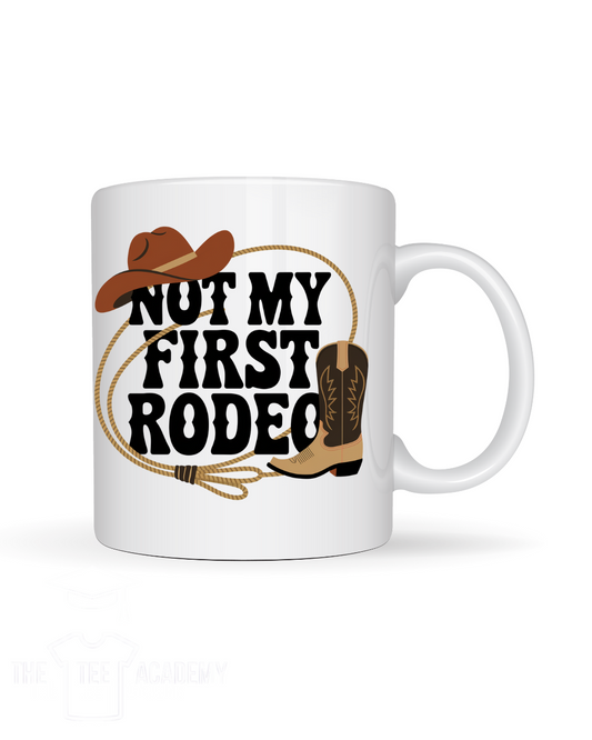 UV DTF Cup Decal- Not My First Rodeo