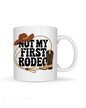UV DTF Cup Decal- Not My First Rodeo