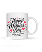 UV DTF Cup Decal- Happy Mother's Day & Hearts