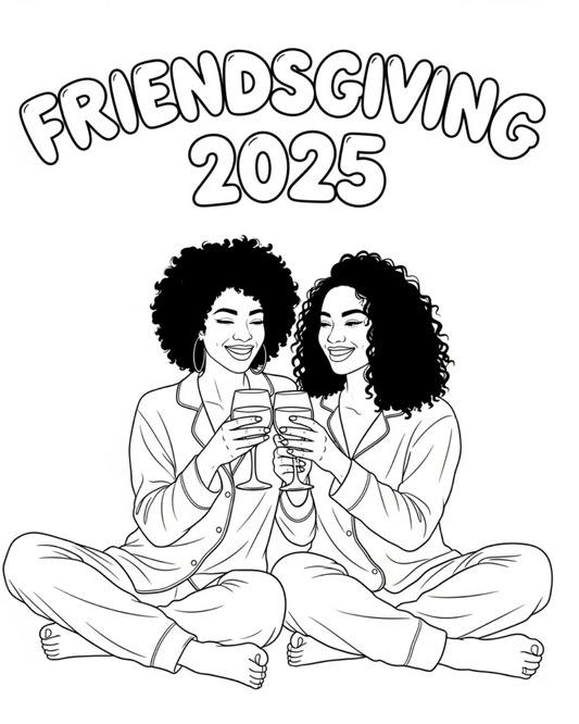 (SUBLIMATION) Sketch Transfer- Friendsgiving 2025