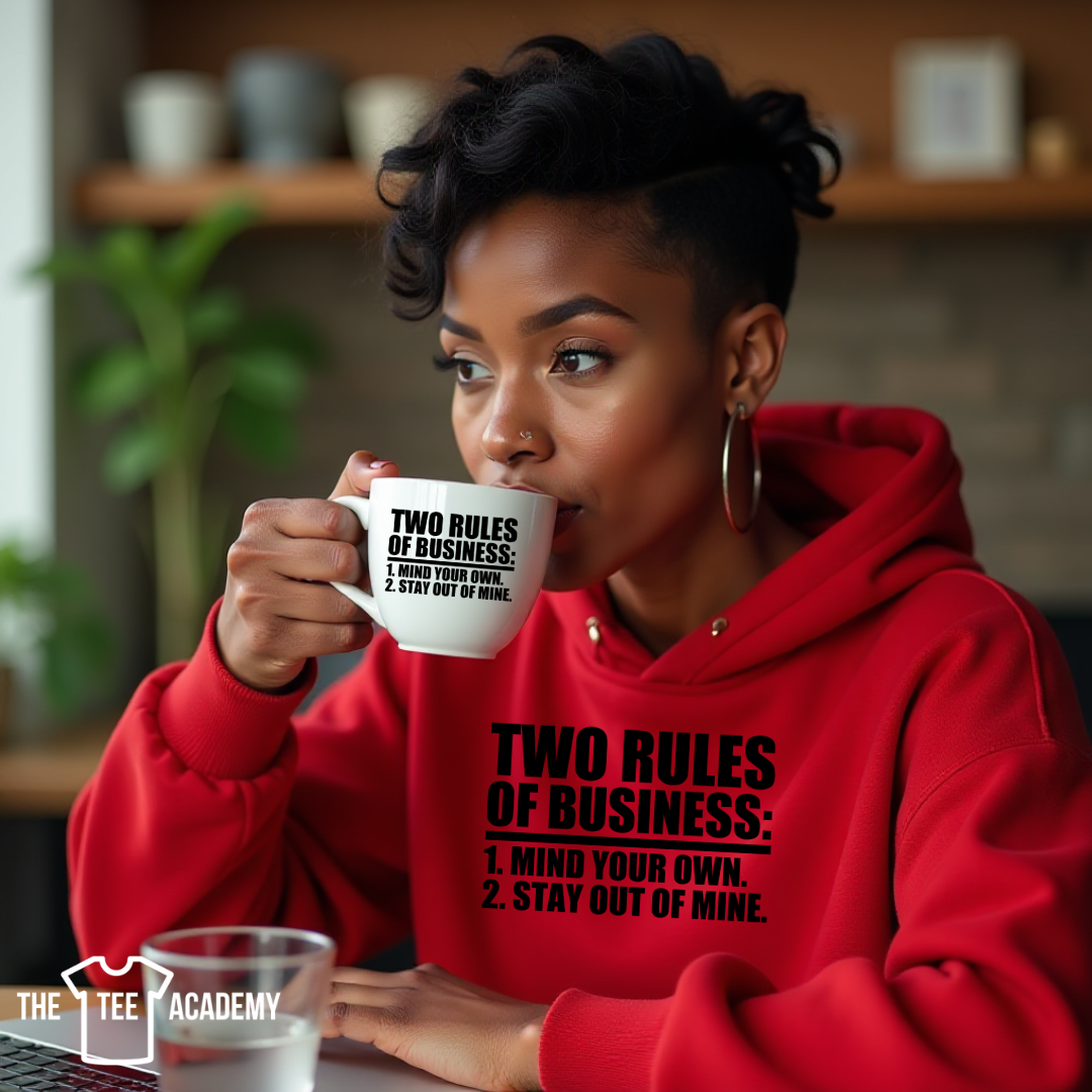 Two Rules Cup Decal