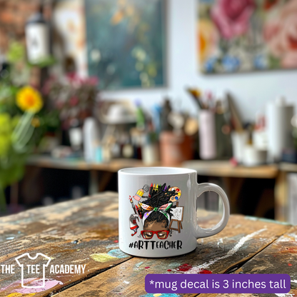 Art Teacher- UV DTF Cup Decal