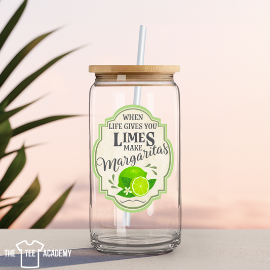 Limes Make Margaritas - UV DTF Cup Decal