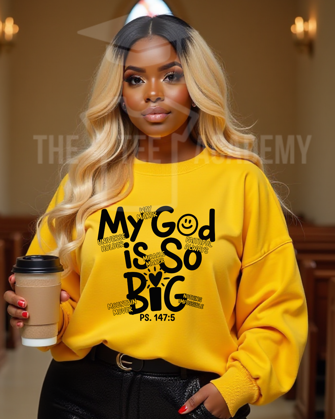My God Is So Big- Screen Print Transfer