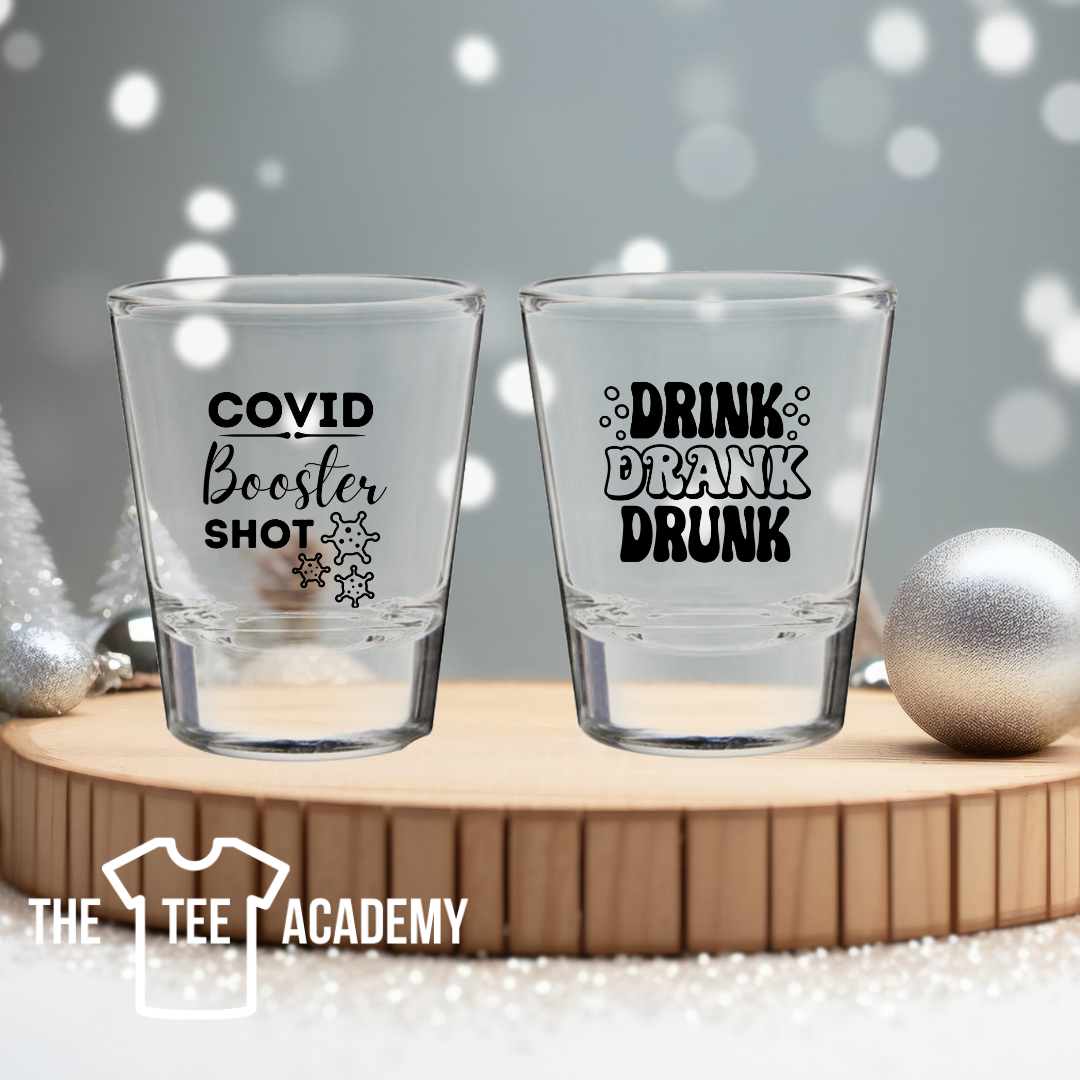 Shot Glasses- UV DTF Cup Decal