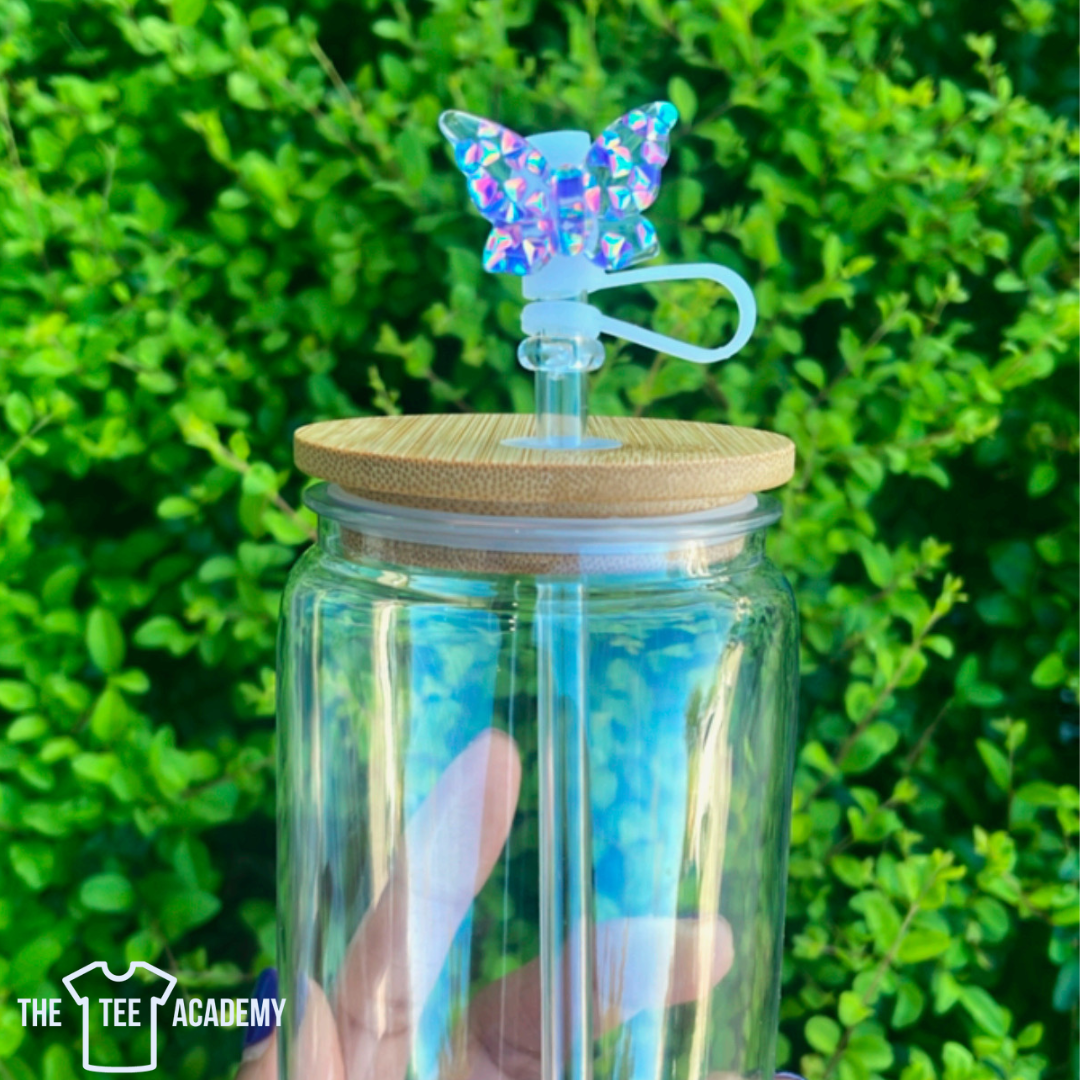 Acrylic Straw Toppers