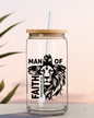 UV DTF Cup Decal - (Lion) Man Of Faith