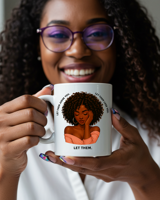 UV DTF Cup Decal - Let Them
